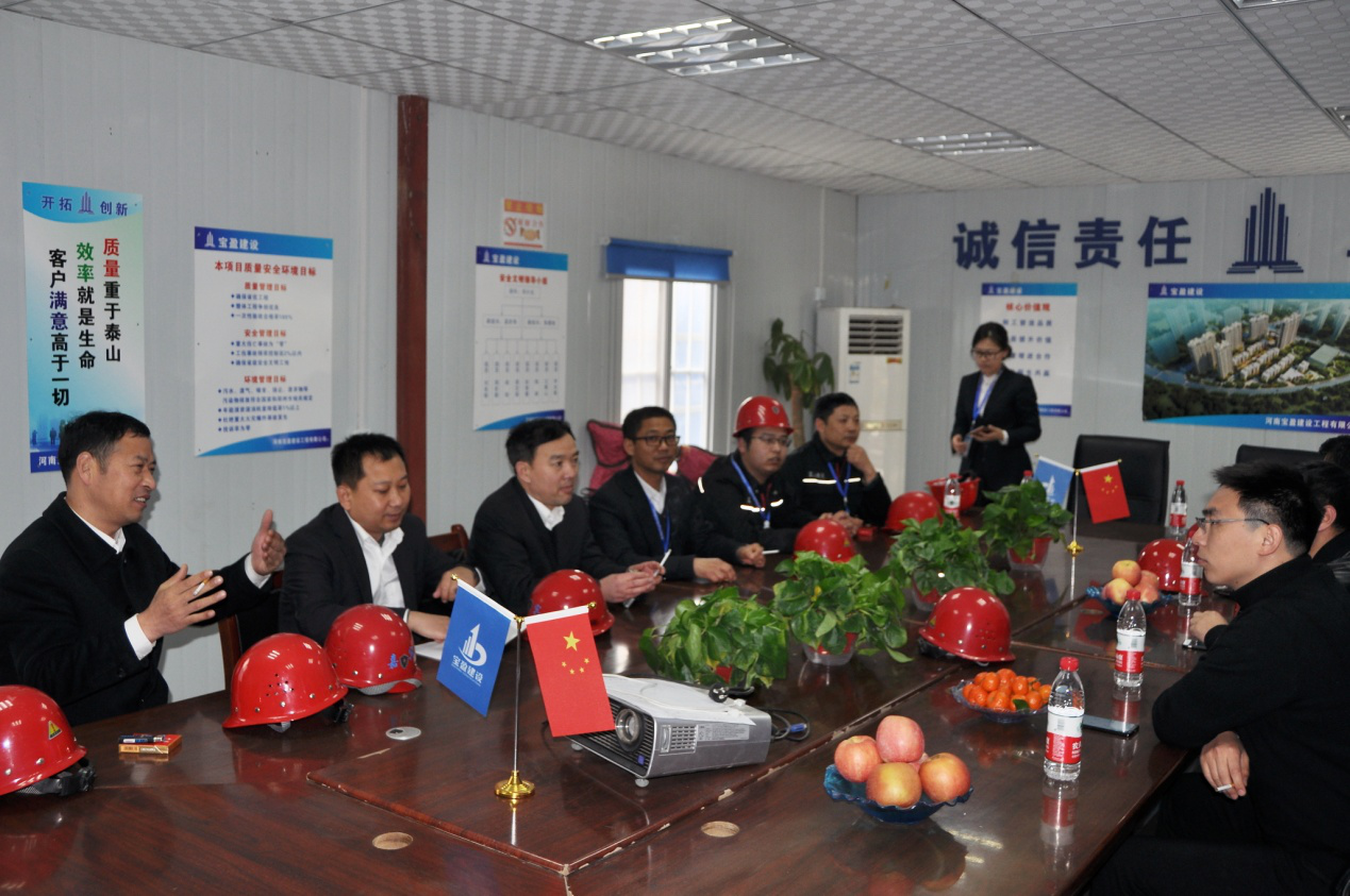 融信中國第四事業(yè)部到我碧桂園·天悅項目 考察交流